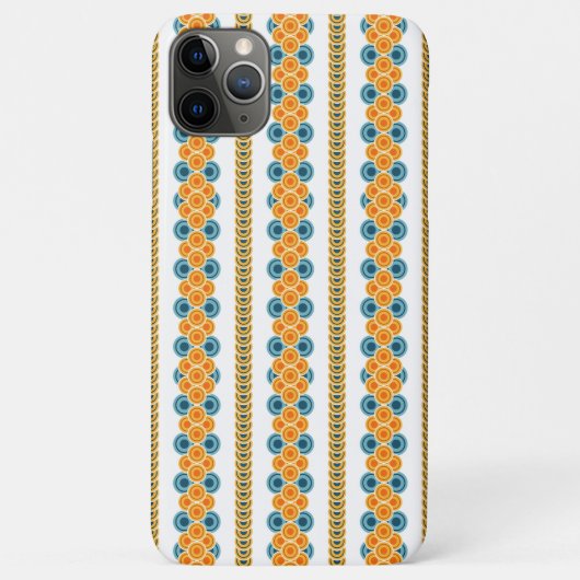 70-er jaren cirkel rijen Case-Mate iPhone case (Achterkant)