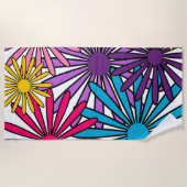 '70' Flowers Strandlaken (Voorkant)