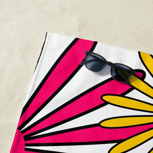 '70' Flowers Strandlaken (In situ)