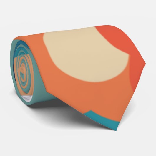 '70' Flowers Stropdas (Opgerold)