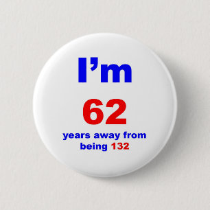 70 Geboortedag Ronde Button 5,7 Cm