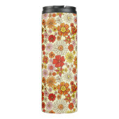 70 geïnspireerde warme bloemdruk thermosbeker (Achterkant)