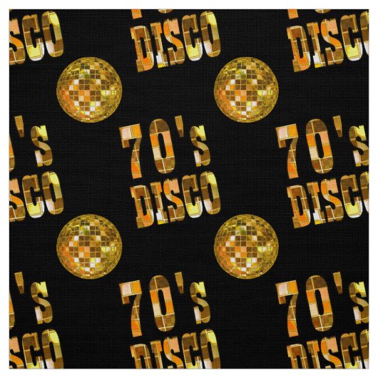 70-inch Disco Pattern Fabric Stof (Swatch)