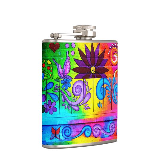 70-inch hippie-fles heupfles (Rechts)