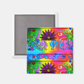 70-inch hippiemagneet magneet (Voorkant / Achterkant)