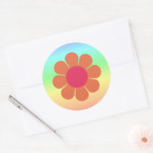 70-inch ventilatorkracht ronde sticker (Envelop)