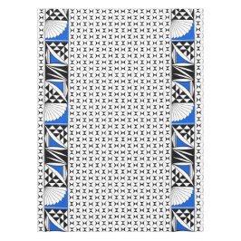 70-inch zuidwestelijke zonsopgang in blauw tafelkleed