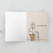 70 is de nieuwe 60, Hoo-Ray voor Crap 70th Birthda Kaart (Binnen)