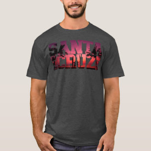 70 jaar 80 in de Californische stad Santa Cruz Sur T-shirt