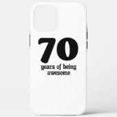 70 jaar geweldige Case-Mate iPhone case (Achterkant)