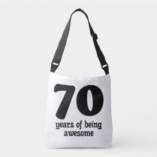70 jaar geweldige crossbody tas