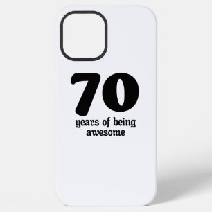 70 jaar geweldige iPhone 12 pro max hoesje