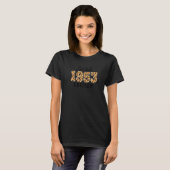 70 jaar Geweldige sinds 1953 70e verjaardag Wome T-shirt (Voorkant volledig)