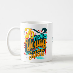 70 Jaar Jong Nog Vol Sass, Bday Koffiemok
