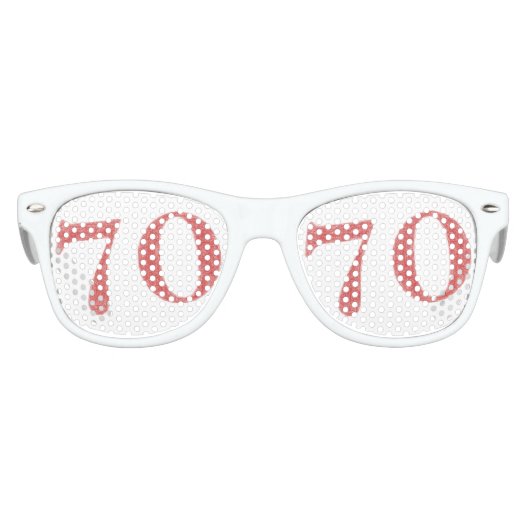 70 jaar jubileum kinder zonnebril (Voorkant)