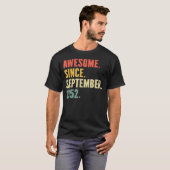 70 jaar  legenda sinds september 1952 70e t-shirt (Voorkant volledig)