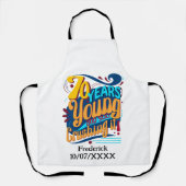 70 jaar nog steeds verpletterend,  verjaardagsretr schort (Voorkant)