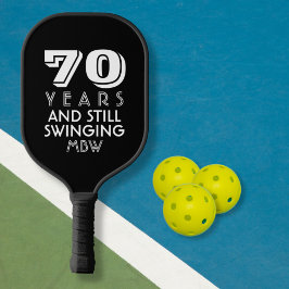 70 jaar nog steeds Zwingend de Kleur van de Naam v Pickleball Paddle