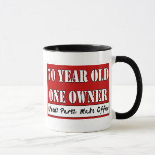 70 jaar oud, één eigenaar - heeft onderdelen nod mok