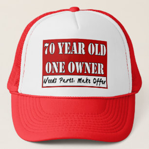 70 jaar oud, één eigenaar - heeft onderdelen nod trucker pet