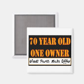 70 jaar oud, één eigenaar - heeft onderdelen nodig magneet (Voorkant / Achterkant)