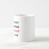 70 jaar oud, geweldige koffiemok (Center)