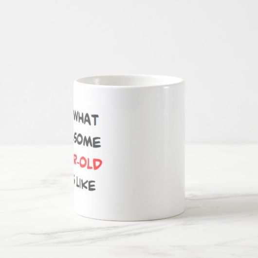 70 jaar oud, geweldige koffiemok (Center)