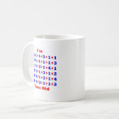 70 jaar oud! koffiemok (Voorkant links)