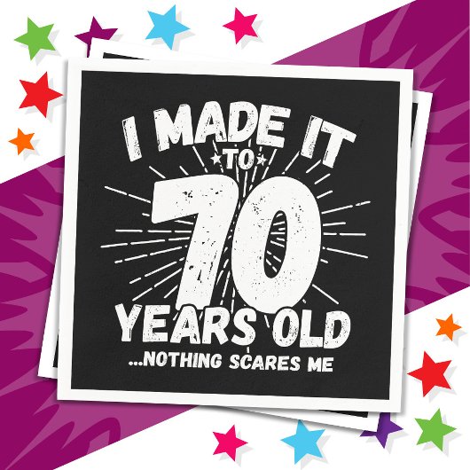 70 Jaar Oud Sarcastisch Meme Grappige 70e Verjaard Servet