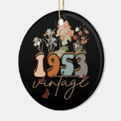 70 jaar oud  T-shirt 1970 53e verjaardag Keramisch Ornament (Links)