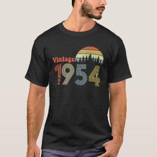 70 Jaar Oud Vintage 1954 Gelimiteerde Editie 70ste T-shirt