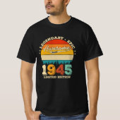 70 jaar oude Bday 1955 Geweldige 70ste verjaardags T-shirt (Voorkant)