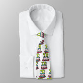 70 jaar oude Birthday Cake Stropdas (Gebonden)