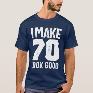 70 jaar oude cadeau 70e verjaardag van cadeauide t-shirt