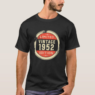 70 jaar oude cadeaus  1952 Limited Edition T-shirt