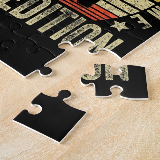 70 jaar oude geschenken 1951 geboortedag legpuzzel (Zijkant)