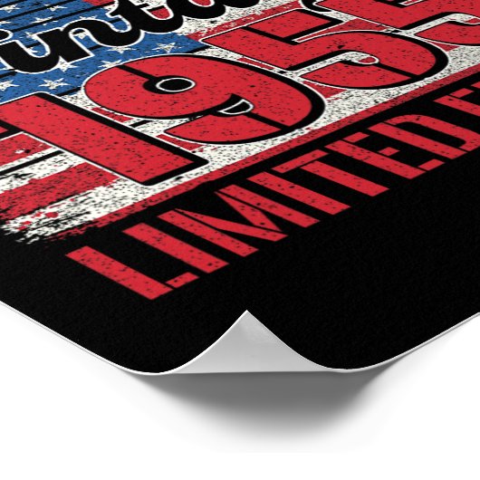 70 jaar oude geschenken 70e verjaardag Amerikaanse Poster (Hoek)