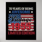 70 jaar oude geschenken 70e verjaardag Amerikaanse Poster (Voorkant)