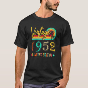 70 jaar oude Vintage 1952 70e verjaardag 70e verja T-shirt