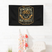 70 jaar oude Vintage 1952 70e verjaardag Spandoek (Insitu)
