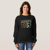 70 jaar oude Vintage 1953 70e verjaardag Trui (Voorkant volledig)