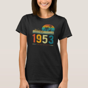 70 jaar oude Vintage 1953, gemaakt in 1953 70e geb T-shirt