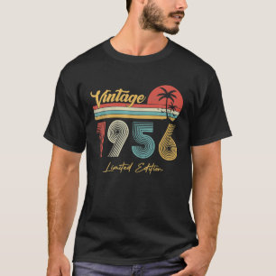 70 jaar oude Vintage 1956 Limited Edition 70th T-shirt