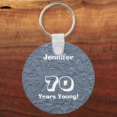 70 jaar Young Blue Rag Dolls Sleutelhanger (Sleute (Voorkant)