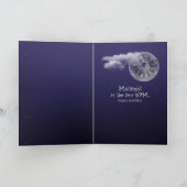 70-jarig nachtskaart draaien kaart (Binnen)