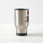70-jarige verjaardagsgeschenken reisbeker (Center)