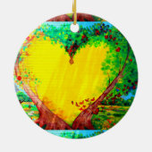 70-kangoest keramisch ornament (Achterkant)