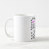 70 Kattenkoppen oud Koffiemok (Links)