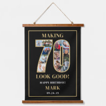 70 Laten Goed Lijken Fotocollage 70e Verjaardag