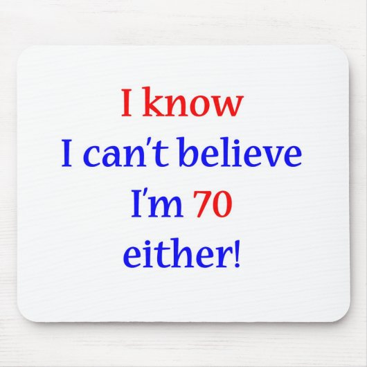 70 ofwel muismat (Voorkant)